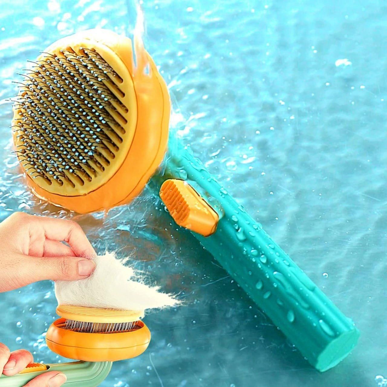 Pets Hair Removal Pumpkin Brush